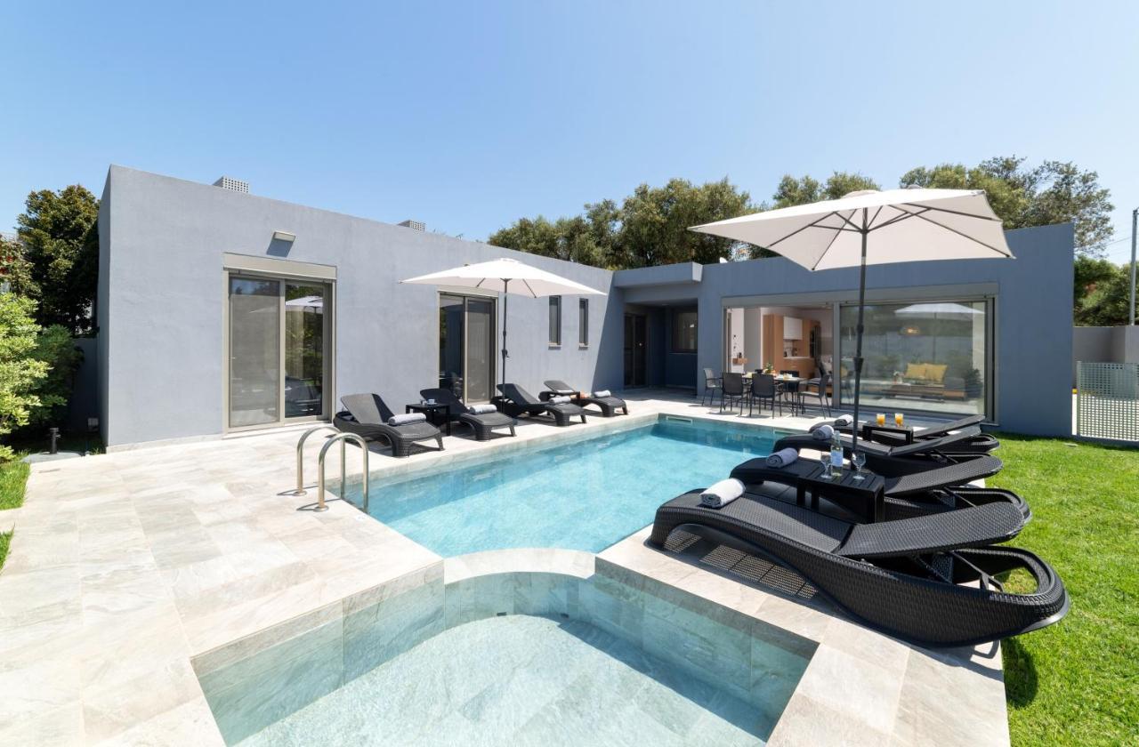 Villa Ampela By Posarellivillas Agia Marina  ภายนอก รูปภาพ